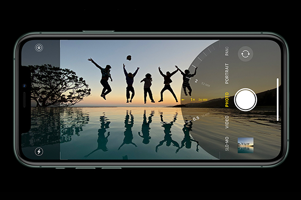 iPhone 11 camera app